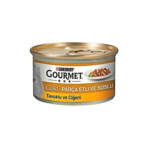 PURİNA GOURMET KEDİ MAMASI PCH. 85GR TAVUK&CİĞER. ürün görseli